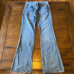 Ezra Fitch Distressed Wide Leg Jeans